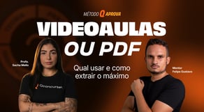 MétodoQ Aprova: Videoaulas ou PDF para acelerar sua aprovação