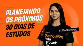 Planejando os próximos 30 dias de estudos