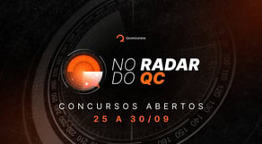 Concursos Abertos: veja quais concursos públicos recebem inscrições esta semana | RADAR QC
