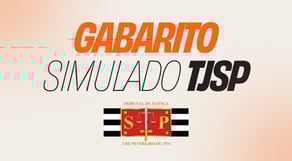 Concurso Escrevente TJ SP - Gabarito do Simulado