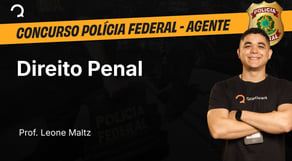 Polícia Federal - Agente - Aula de Direito Penal: Simulado ao vivo: penal com questões inéditas
