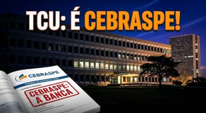 Cebraspe é a banca do Concurso TCU 2025