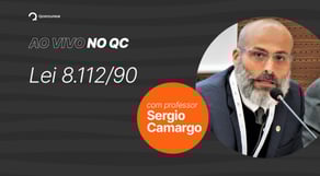 Lei 8.112/90, com o Professor Sergio Camargo | Ao Vivo no QC
