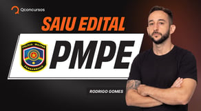 Atenção! Concurso PMPE publicado! Análise completa  do edital - AO VIVO