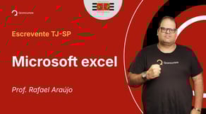 TJ-SP - 2025 - Escrevente Técnico Judiciário -  Microsoft excel