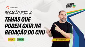 Redação nota 10 - Temas que podem cair na redação do CNU