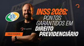 INSS 2026: pontos garantidos em Direito previdenciário.