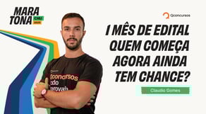 Maratona CNU 2025 | 1 Mês de Edital Quem começa agora ainda tem chance?