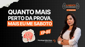 Como não se sabotar próximo da prova