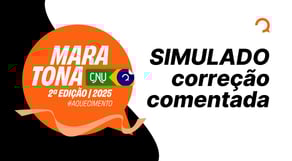 CORREÇÃO DO SIMULADO CONCURSO NACIONAL UNIFICADO [AQUECIMENTO MARATONA CNU]