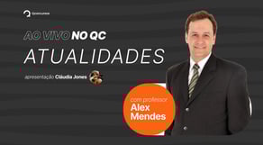 Ao Vivo no QC | Atualidades, com o Prof. Alex Mendes