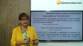 Qconcursos - Demandas políticas e sociais no mundo atual