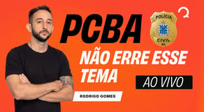 Concurso PCBA: Direito Penal | o capítulo que mais aparece na sua prova