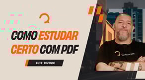 COMO ESTUDAR CERTO POR PDF para concursos públicos? [MétodoQ]