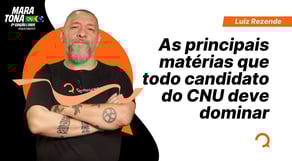 As principais matérias que todo candidato do CNU deve dominar [AQUECIMENTO MARATONA CNU]