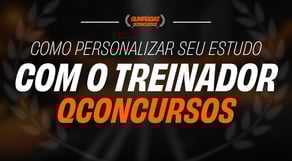 Como personalizar seu estudo com o Treinador Qconcursos