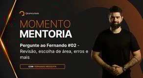 Pergunte ao Fernando #02 - Revisão, escolha de área, erros e mais