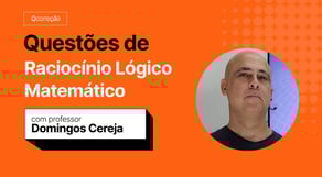 Correção da Prova INSS 2022: Raciocínio Lógico Matemático, com prof. Domingos Cereja