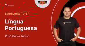 Escrevente TJ-SP - Aula de Língua Portuguesa: Morfologia - Verbos