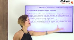 Tema de Redação   A integração econômica e política entre os países