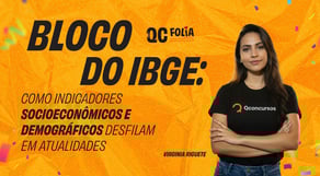 Bloco do IBGE: como indicadores socioeconômicos e demográficos desfilam em Atualidades