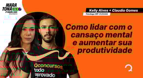 Como lidar com o cansaço mental e aumentar sua produtividade