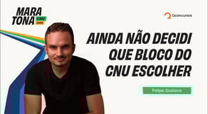 Maratona CNU 2025 | Qual BLOCO do CNU ESCOLHER