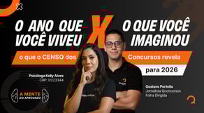 A MENTE DO APROVADO: O ano que você viveu X o ano que você imaginou