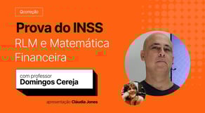 Prova de RLM do INSS | QCorreção com o Professor Domingos Cereja