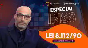 Aula de Lei 8.112/90 para o concurso INSS com o Professor Sérgio Camargo [Especial INSS] #aovivo