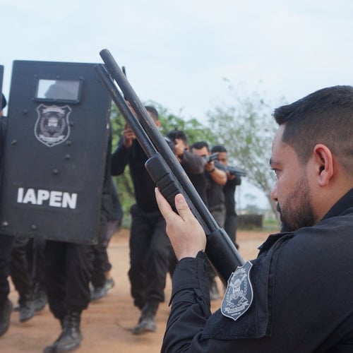 Policiais penais do Acre (Foto: Agência Acre)