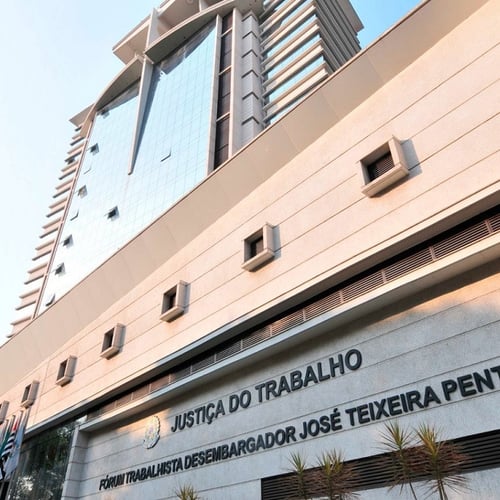 Fachada do Tribunal Regional do Trabalho da 15ª Região (Foto: Divulgação)