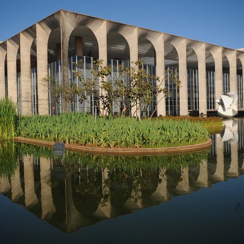 Fachada do Palácio do Itamaraty