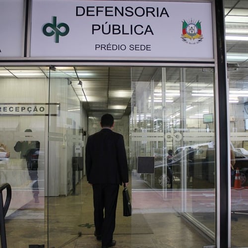 Fachada da Defensoria Pública do Rio Grande do Sul (Foto: Ascom DPE RS)