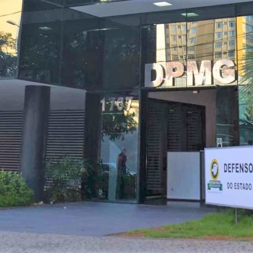 Fachada de um dos prédios da Defensoria Pública do Estado de Minas Gerais (Foto: Divulgação)