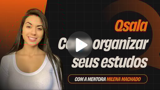 Imagem Como organizar seus estudos com Milena Machado